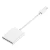 Lector de tarjetas para teléfono móvil, adaptador Lightning para teléfono Android, lector de tarjetas TF SD tipo OTG