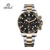 Reloj Multifuncional para Hombre ORSGA Green Water Ghost Resistente al Agua Tres Agujas Seis Ojos Calendario Clásico Lujo Ligero Cuarzo para Hombre