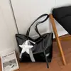 Bolsa Grande Capacidade Feminina 2026 Moda Novo Estilo Casual Moda Ombro Único Tendência Para o Trabalho Retro Casual Bolsa Tote