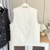 100kg Tallas Grandes Otoño/Invierno Nueva Moda Estilo Pequeño Chanel Forrado de Felpa Engrosado Chaleco Talla Grande Casual Chaleco 9173