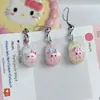 Chinelos Luminosos Fofos Sanrio Alça de Celular Desenho Animado Pingente Kt Menina Pen Drive USB Acessório Presente Melhor Amigo Estudante