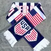 Aficionados de Selecciones Nacionales Multinacionales Animando a Portugal/Brasil/Alemania y Otros Logotipos de Equipos Bufanda Conmemorativa Sj