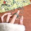 Anillo de jadeíta azul hielo tipo hielo natural de grado A, banda lisa, unisex, anillo de jade fino, anillos para parejas