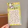 Pegatinas para uñas infantiles Sanrio no tóxicas e insípidas pegatinas para uñas de niñas caricatura viene con pegamento pegatinas de juguete para niñas