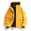 Chaqueta funcional 3 en 1 para mujer para exteriores, chaqueta a prueba de viento e impermeable estilo montaña para hombre para senderismo y actividades al aire libre