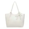 Bolsa Tote Versátil de Verão de Alta Qualidade para Mulheres, Grande Capacidade, para o Trabalho, Personalidade, Moda Casual, Nicho, Bolsa de Ombro Única Pequena