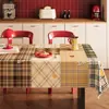 Mantel Estilo Americano, Lavable, Impermeable, Resistente al Aceite, Mantel para Mesa de Comedor, Nuevo Mantel Rectangular Estilo Dibujos Animados Ins 2026, Mantel para Mesa de Café
