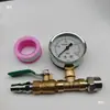 Prueba de presión presurización medición detección de fugas grupo de válvulas de presurización neumática herramienta instrumento tubería de agua grifo de agua corriente tubería de calefacción por suelo radiante
