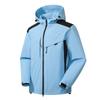 Jaqueta masculina outono e inverno fino à prova de vento à prova de chuva casal montanha ao ar livre roupas de montanhismo ao ar livre jaqueta ao ar livre roupas masculinas