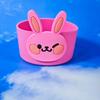 Venta Caliente Cubierta de Taza de Silicona de Dibujos Animados Goma Suave Conejo Lindo Anti-quemaduras Aislante Accesorios para Tazas Stanley Portavasos Fabricante Venta al por Mayor