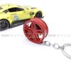 Criativo roda de carro chaveiro pingente pingente de carro jóias de metal presente chaveiro AMG cubo de roda