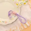 Alça de Celular Nó de Diamante Sorvete Sanrio, Decoração para Capa de Celular, Pingente de Chaveiro, Acessório de Boneca, Atacado