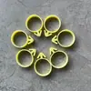 Anel de Fixação de Silicone para Sacos de Confeitar, Anel de Amarração de Silicone para Vedação de Sacos de Confeitar, Tira de Amarração com Cabo de Aço, Anel de Amarração de Silicone
