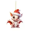 Amazon Cross-Border Novo Produto Dinossauro Fofo Carro Baixo Enfeites Enfeites de Árvore de Natal Decorações para Casa