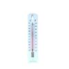 Termómetro de invernadero de vidrio Celsius de pared Qk Antiguo 19cm Medidor de temperatura ambiente de plástico Termómetro doméstico Blanco Dos Yuan