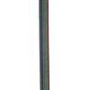 Vendas Diretas de Fábrica Velcro de Ponto Laço Trançado de Nylon Estilo Pulseira de Relógio Semiacabada Leve e Respirável Multicolorizável