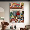 Matisse Fauvismo Arte de Nicho Entrada Pasillo Sala de Estar Entrada Casa de Huéspedes Sofá Pared de Fondo Pintura Mural Decorativa