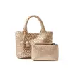 Bolso nuevo tejido a mano, bolso casual de hombro y cruzado, versátil para ir al trabajo, bolso tote pequeño, bolso de mano de nicho de alta gama