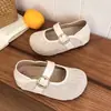 Zapatos Mary Jane de Tejido Grueso para Aumentar la Altura para Mujer, Modelo Nuevo 2026, Versátiles de Correa Única, Suela Suave, Doble Uso, Planos de Tacón Bajo