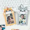 Soporte para Tarjetas de Mascota Suave y Lindo Animal de Dibujos Animados 3 pulgadas Pvc Llavero Soporte para Tarjetas Tarjeta de Autobús Tarjeta de Comida Almacenamiento Tarjetero Colgante