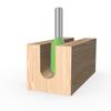 Conjunto de Oito Peças Fundo Redondo Profundo Verde Brilhante de Sete Ferramentas, Faca Chanfradora, Fresadora Elétrica para Madeira Cortador de Linha, Fresadora para Olho de Fechadura para Máquina de Gravação, Fresa para Madeira