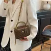 Bolso Bandolera de Cadena de Alta Gama Estilo Chanel para Mujer 2026 Nuevo Modelo Acolchado Versátil Elegante Bolso Caja Moda Bolso de Hombro