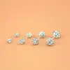 Nuevos Pendientes de Rosca Estilo Chino para Dormir y Ducharse Sin Quitar, Aretes de Tachuela, Tachuelas para Cartílago Auricular, Tachuelas para Cóclea para Mujeres