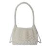 Bolso de Mano Tejido a Mano con Perlas Yozi Estilo Occidental para Mujer Bolso de Mano Texturizado para la Noche Bolso Cruzado de Hombro con Cuentas Estilo Occidental