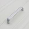 Manija para puerta de mueble, manija para cajón de armario, aluminio espacial sólido engrosado, manija en forma de U de aleación de aluminio mate