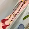Cadena de Cintura con Cuentas de Elefante Pequeño Estilo Dong Jie, Cinturón Trenzado de Diseño Nicho, Collar Largo Estilo Étnico Bohemio Vintage para Mujer