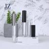 Jinze brilho labial redondo tubo de gloss labial delineador sombra líquida tubo vazio material de embalagem 2.4/3ml material de embalagem plástica