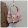 Bolsas Tote Tendência deste Ano de Grande Capacidade para Mulheres, Novas Bolsas Transversais Versáteis da Primavera de 2026, Bolsas de Ombro Único Tipo Bolinho para Mulheres
