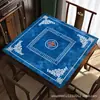 Tapete para Mesa de Mahjong Americano Mais Vendido Pano Ji Ji Borracha Impermeável na Parte Inferior Antiderrapante Redução de Ruído Resistente ao Desgaste Tapete de Mesa Tapete para Entretenimento em Casa