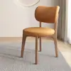 Silla de comedor de madera maciza nórdica para el hogar, restaurante, hotel, mesa de comedor, silla y taburete modernos minimalistas de la fábrica original