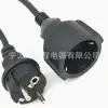 Cable con enchufe impermeable Enchufe estándar europeo Cable de extensión Enchufe europeo macho y hembra Cable de extensión Cable de extensión impermeable Enchufe francés