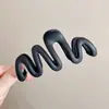 Pinza Pinza de Agarre Marrón Maillard Tamaño Alto para el Cabello Multitamaño Pinza Moda Corea del Sur Simple Pinza de Tiburón Cabello de Mujer