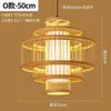 Lâmpada de Bambu Lustre de Bambu Lâmpada de Hospedagem Celebridade da Internet Layout de Sala de Chá Decoração Artística de Bambu Zen Lâmpadas de Restaurante para Hóspedes Moderno Simples