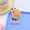 Novo pingente de boneca de pelúcia fofa pingente de boneca de desenho animado para menina corrente pingente broche de porquinho da índia acessórios de joias atacado