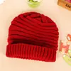 Nuevo sombrero de invierno para mujer versión coreana de sombrero de Navidad moda para hombre y mujer sombrero de punto de lana al por mayor una generación de pelo