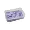 Recortador de Pelo Nasal de Fábrica con Dientes de Peine, Recortador de Pelo Nasal Portátil de Doble Cabezal Empaquetado en Bolsa, Cuchilla Giratoria Manual, Limpiador de Oídos, Juego de Caja de Limpieza