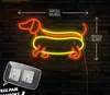 Amazon Temu Comercio Exterior Transfronterizo Animal Cachorro Gatito Luz Decorativa LED Neón Producto Estándar Venta Caliente Personalización