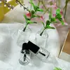 Frasco de Esmalte Transparente Frasco de Vidro Frasco Vazio com Pincel Frasco de Óleo para Gel de Unha 5ml 8ml 15ml Frasco de Óleo para Cuidado com as Unhas