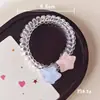 Grampo de Cabelo Estrelas Fofas Nuvens Headband Linha Telefônica para Meninas Grampo para Franja Frontal Headwear Lateral Acessórios de Cabelo