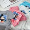 Lote misto de algodão puro crianças T-shirt manga curta verão bebê desenhos animados estampado top meninos meia manga verão meninas roupas infantis