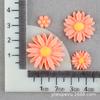 Material de Pegamento Cremoso de Flor de Girasol Parche DIY Margaritas Pequeñas Accesorios de Resina Zuecos Funda de Teléfono Accesorios para el Cabello DIY