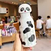 Termo Animal para Niñas Alta Apariencia 2026 Nuevo Estilo Vaso de Agua Infantil Uso Escolar Estudiante Vaso con Popote para Niños