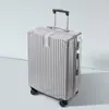 ¡Wow Maleta Personalizada para Estudiantes Mujeres, Trolley de Ángulo Recto Retro Resistente a Rayones Caja con Contraseña, Maleta de Cabina con Marco de Aluminio