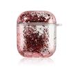 Capa protetora para AirPods aplicável Capa para fone de ouvido Apple 1ª/3ª/Pro2 geração Capa para fone de ouvido Bluetooth com areia movediça de casca dura Venda por atacado