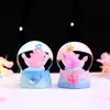 Ornamentos de Mesa Criativos, Bola de Cristal com Som de Golfinho, Decorações Luminous de Desenho Animado Fofas, Brinquedos da Moda para Amigos