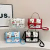 Bolso Cherry Cuadrado Pequeño para Mujer 2026 Verano Nuevo Bolso de Hombro Cruzado Pequeño de Moda Bolso de Mano para Viaje de Negocios para Mujer